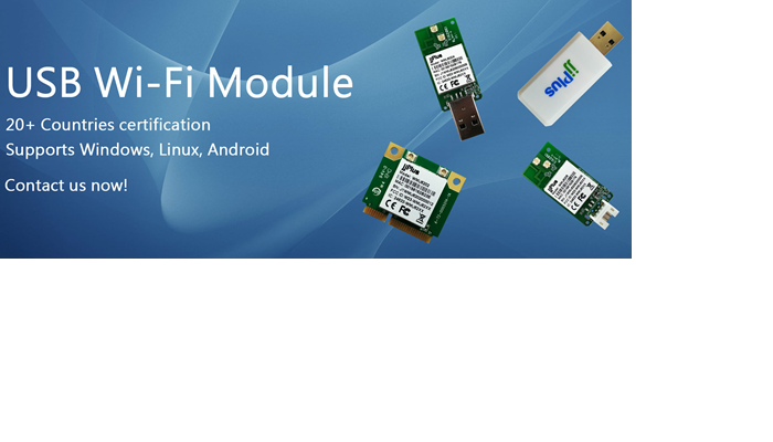 USB Wi-Fi module support Multi-OS and Multi-Countries certification!